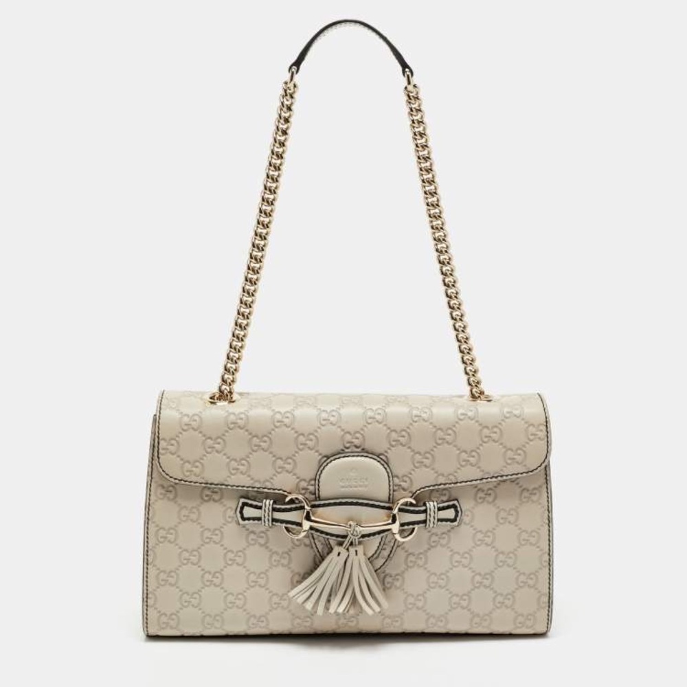 Gucci Emily Leather Handbag